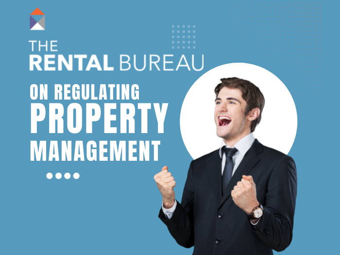 The property management sector is being regulated – Hurrah!